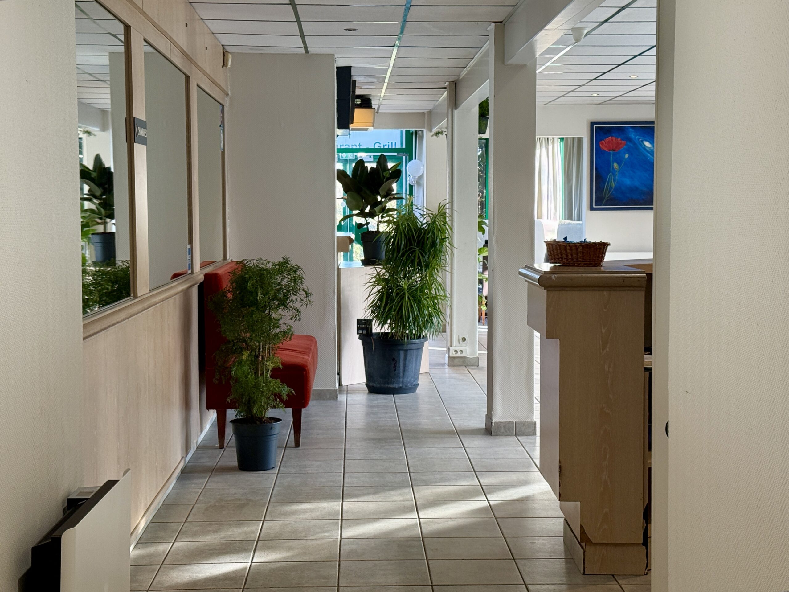 Accueil Mot hôtel espace d'accueil