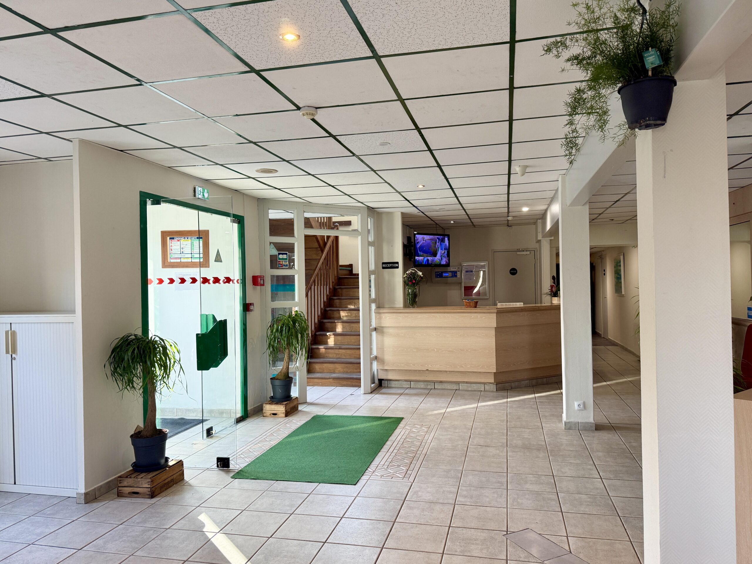 Accueil Mot hôtel espace d'accueil et reception